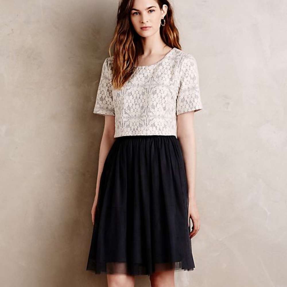 Laced Tulle Dress by Weston